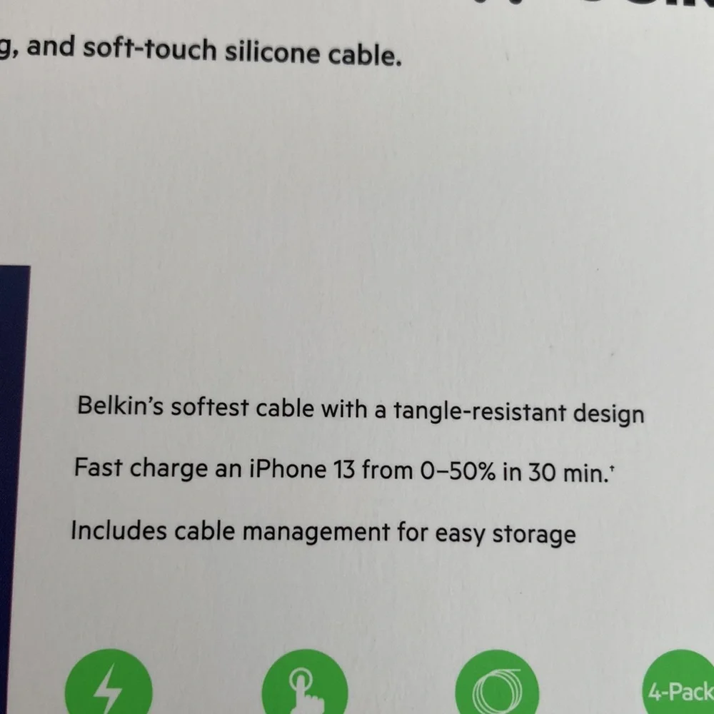 2 Charging Cables NEW
